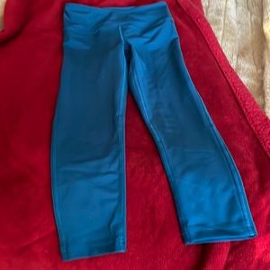 Hurley UPF 50 aqua leggings ladies XS